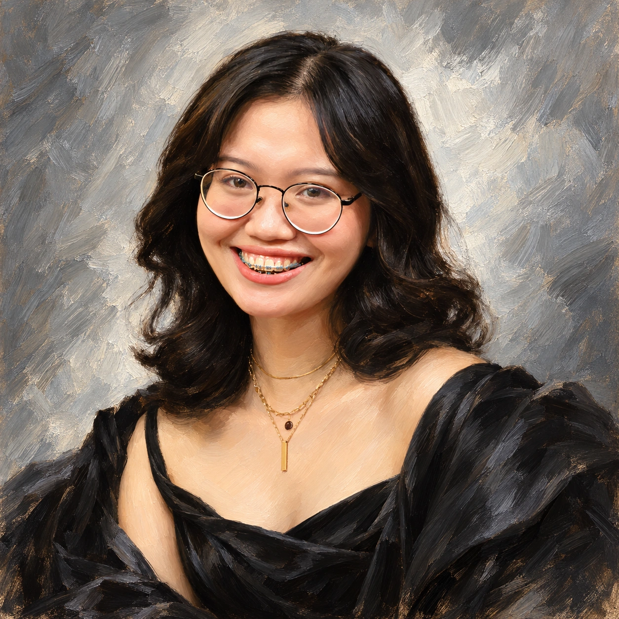 Painted portrait of Daryll